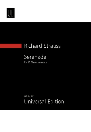 Serenade for 13 Wind Instruments, Op.7 (Study score)