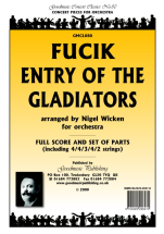 Entry of the Gladiators (Orchestra score & parts)