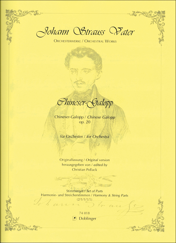Chineser-Galopp, Op.20 (Full score)