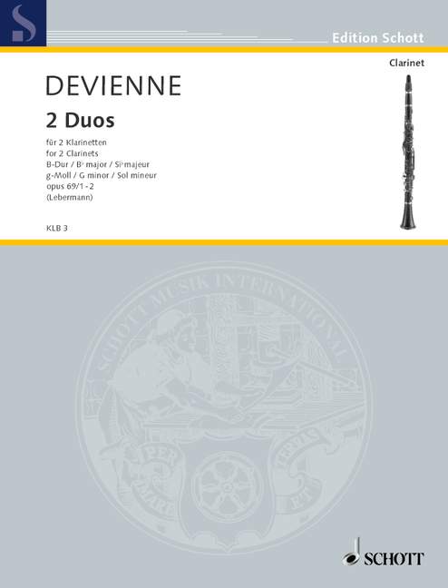 2 Duos, Op.69 (No.1 Bb major, No.2 G minor)