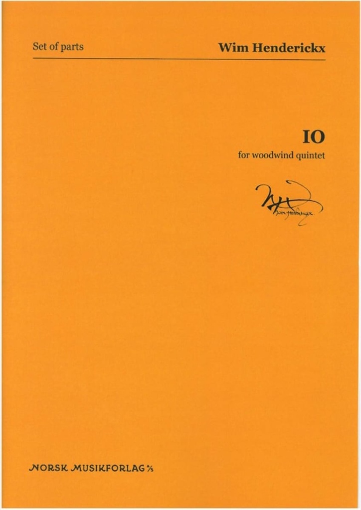 Io for woodwind quintet (parts)