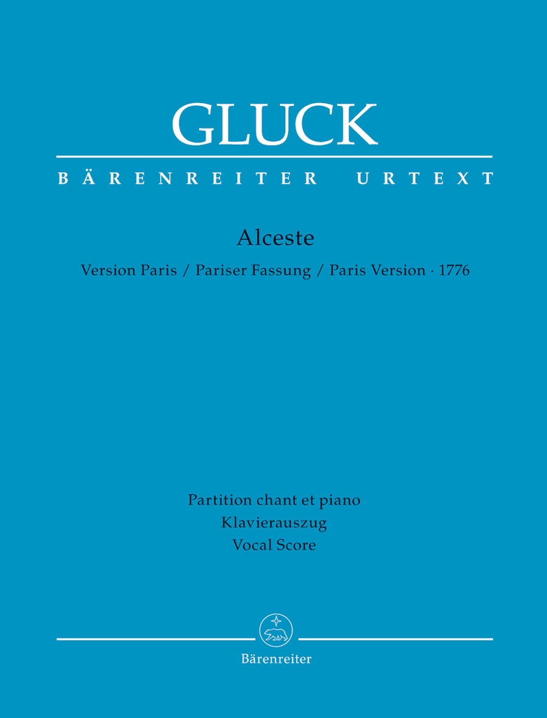 Alceste (Paris version - Vocal score)