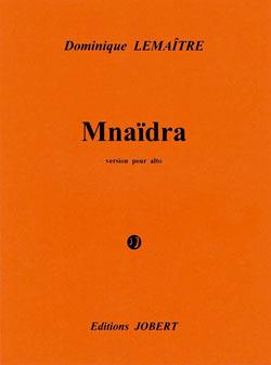 Mnaïdra, version pour alto
